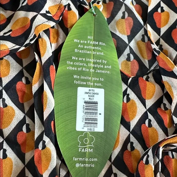 Farm Rio blouse - Picture 5 of 6